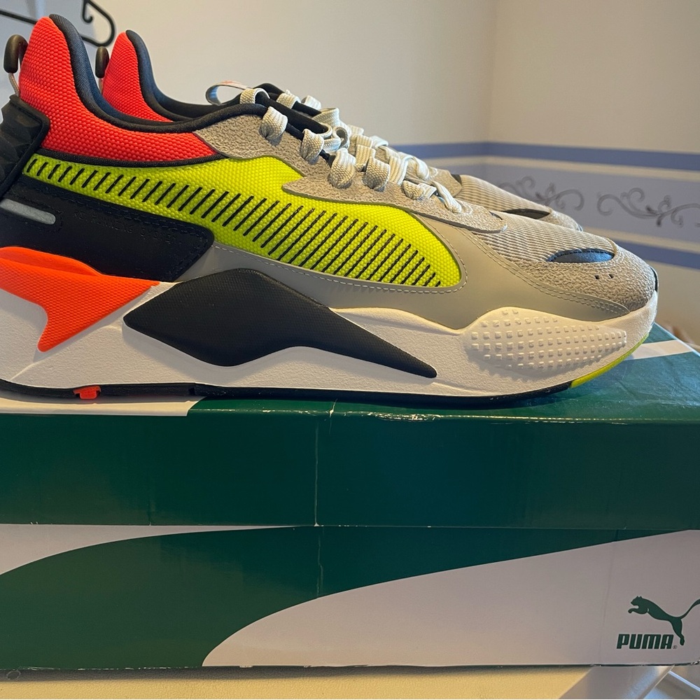 Puma RS- X Hard Drive High Rise Yellow Alert size 11.5